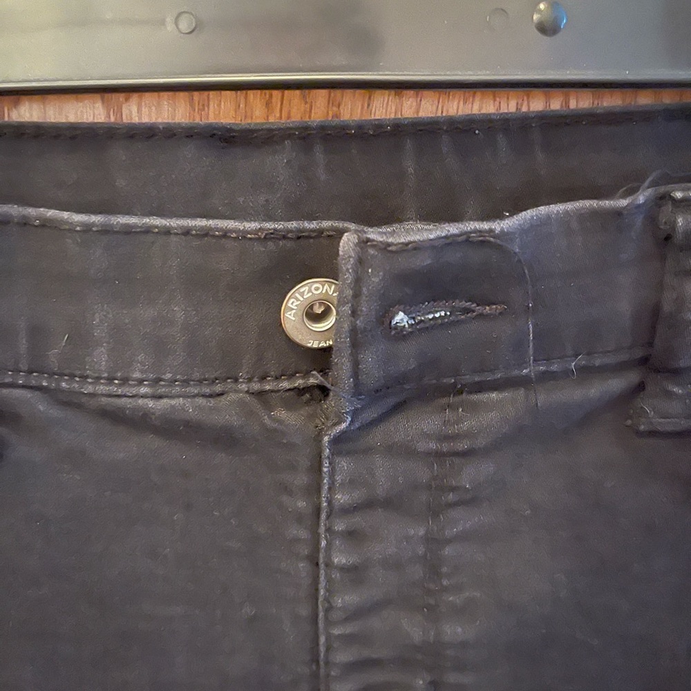 Black Stretchy Jeggings - Picture 2 of 4